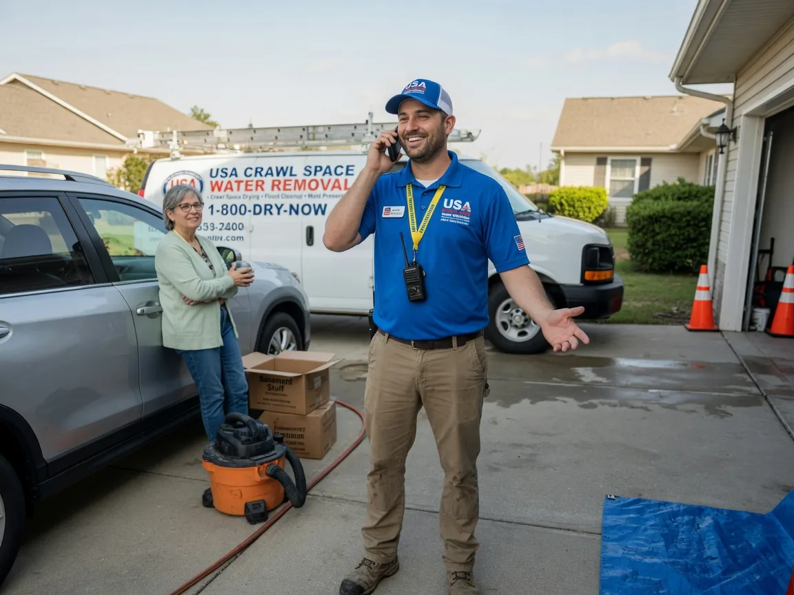 Crawl Space Water Removal Canalou, MO FAQs